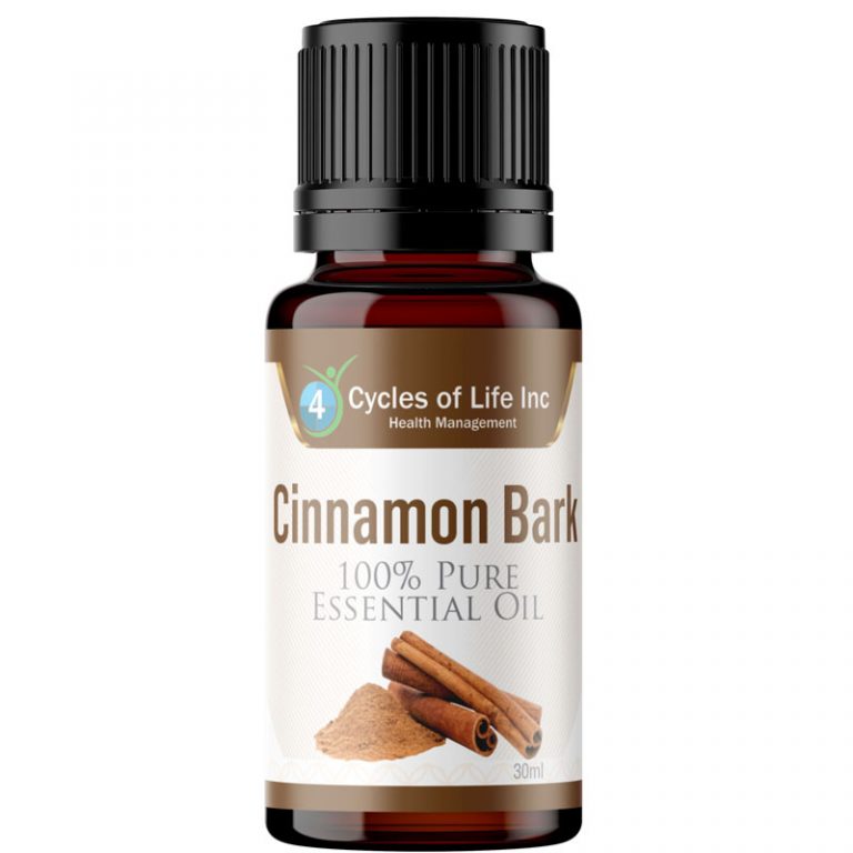 Cinnamon Bark Essential Oil 4 Cycles Of Life Inc
