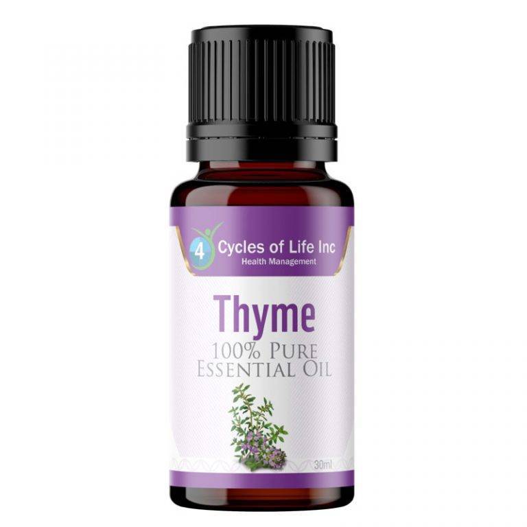 Thyme Essential Oil 4 Cycles of Life Inc