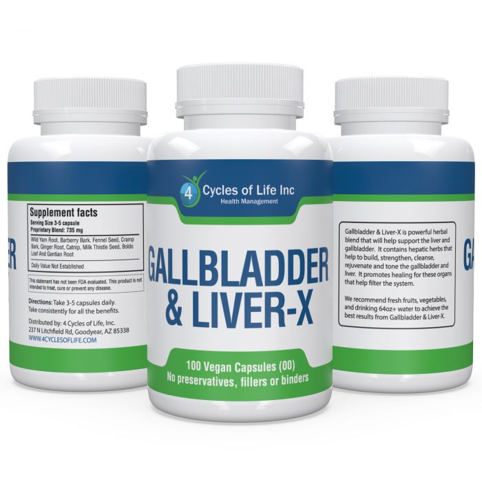 Gallbladder & LiverX 4 Cycles of Life Inc