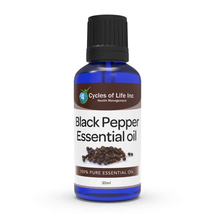 Black Pepper Essential Oil 4 Cycles of Life Inc