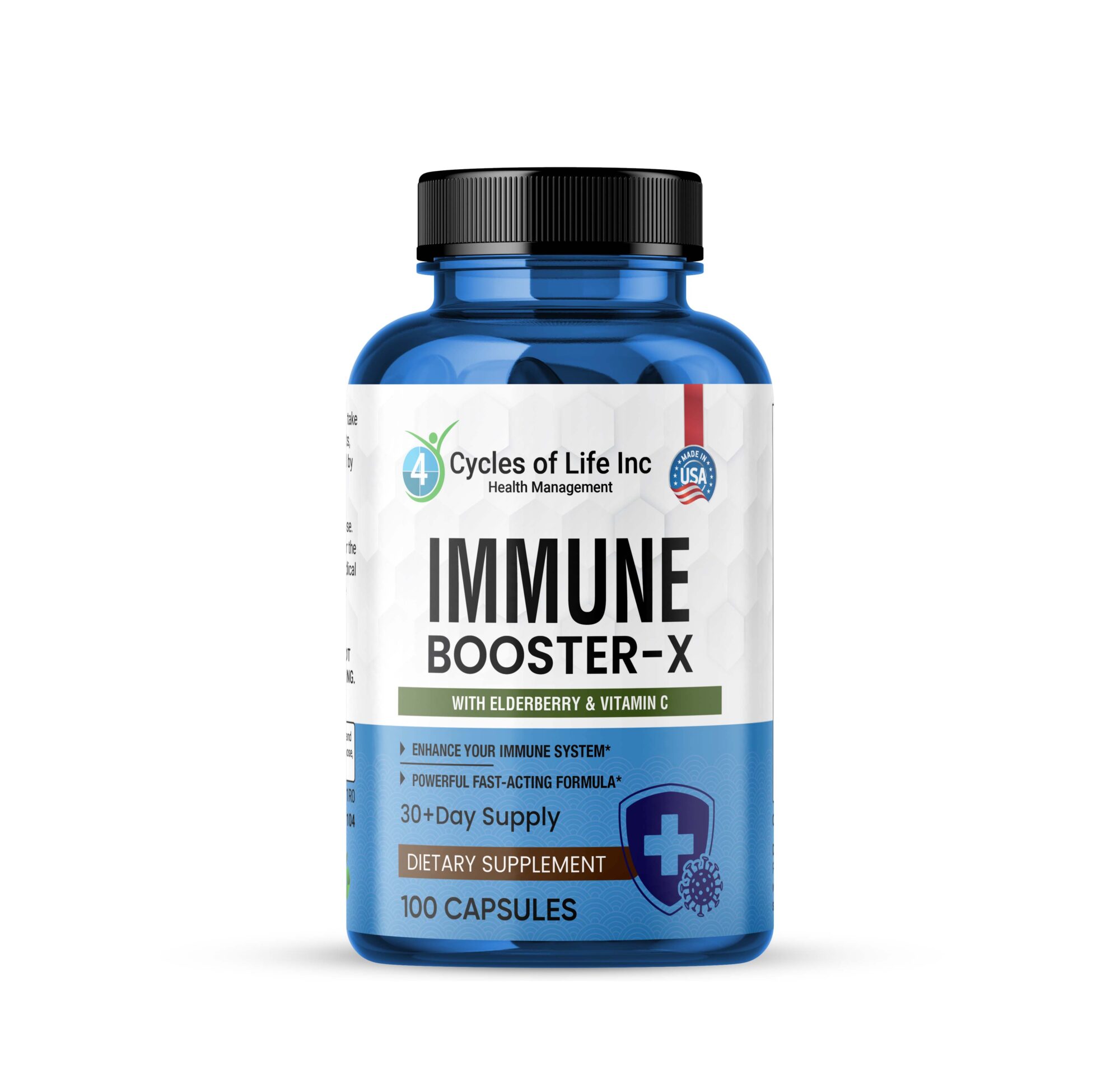 Immune Booster-X - 4 Cycles of Life Inc