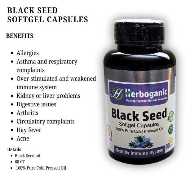 Black Seed Softgel Capsules