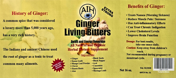 Ginger Living Bitters - Image 2