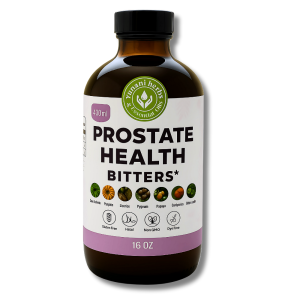 Prostate Health Bitters front label