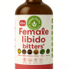 Female Libido Bitters bottle front label – herbal tonic for women’s health and vitality