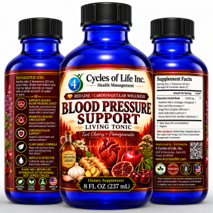 Alternative view of Blood Pressure Support Living Tonic