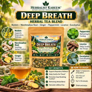 Alternative view of Deep Breath Herbal Tea Blend
