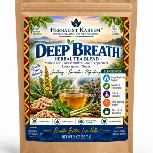 Deep Breath Herbal Tea Blend 5 Deep Breath Back mock up