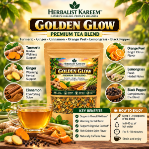 Alternative view of Golden Glow Herbal Tea Blend
