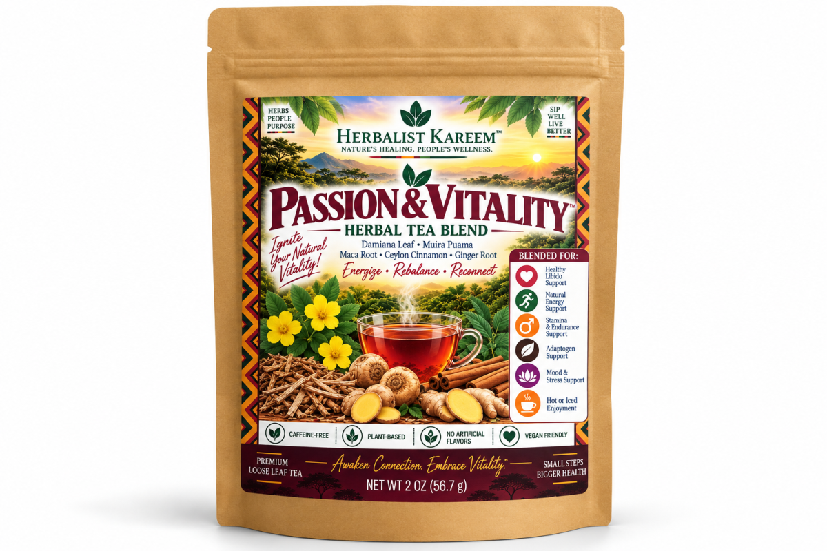 Passion & Vitality Herbal Tea Blend