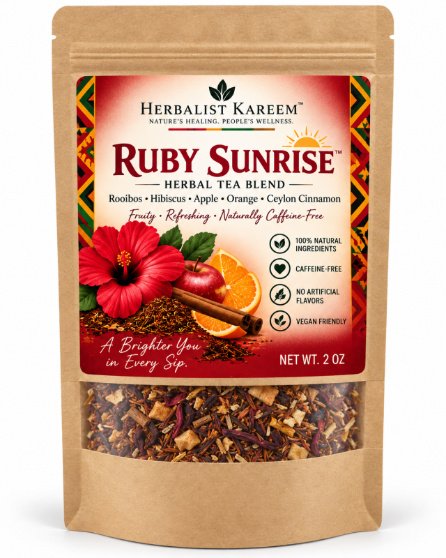Ruby Sunrise Herbal Tea Blend