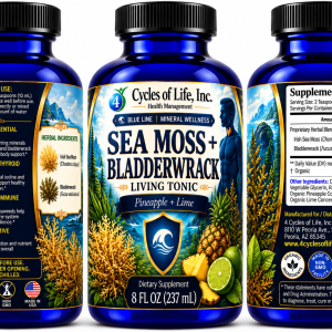 Alternative view of Sea Moss + Bladderwrack Living Tonic