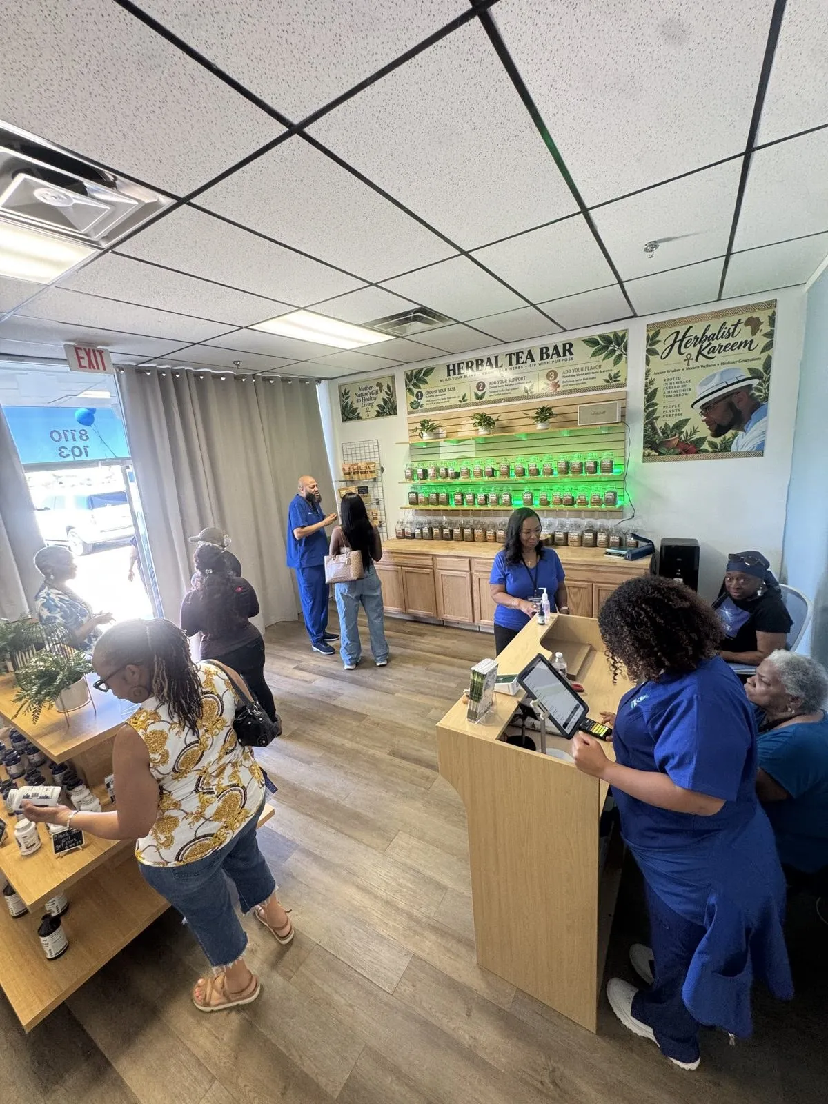 Inside the 4 Cycles of Life herbal shop in Peoria, Arizona